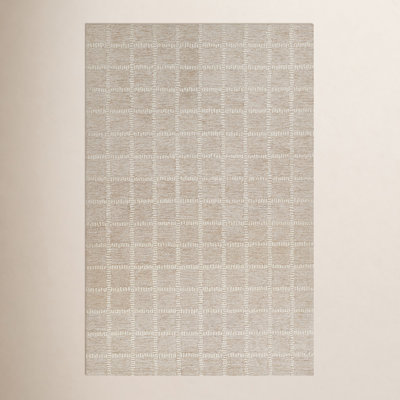 Lanora Hand Tufted Wool Beige Rug