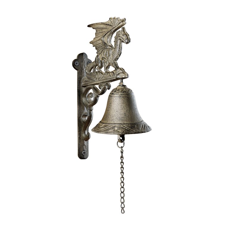 Design Toscano Gothic Décor Bronze Hanging Bell & Reviews