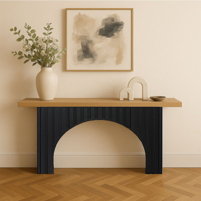 66" Modern Minimalist Console Table
