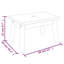Edwardsville Brown Step Stool