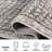 Bethlyn Geometric Ivory/Silver Area Rug-191090264