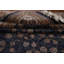 Tapis oriental bleu 7 pi