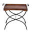 Trenton Tray Top Cross Legs End Table