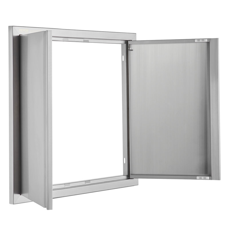 VEVOR 26x24 Inch BBQ Island Access Door Outdoor Kitchen Door Stainless Steel