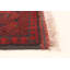 Tapis rouge noué à la main Esari Turkman 5 pi 7 po x 7 pi 7 po