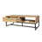Cove Coastal Modern TV Stand with Storage, Natural Wood Finish for Stylish and Functional Living Spaces