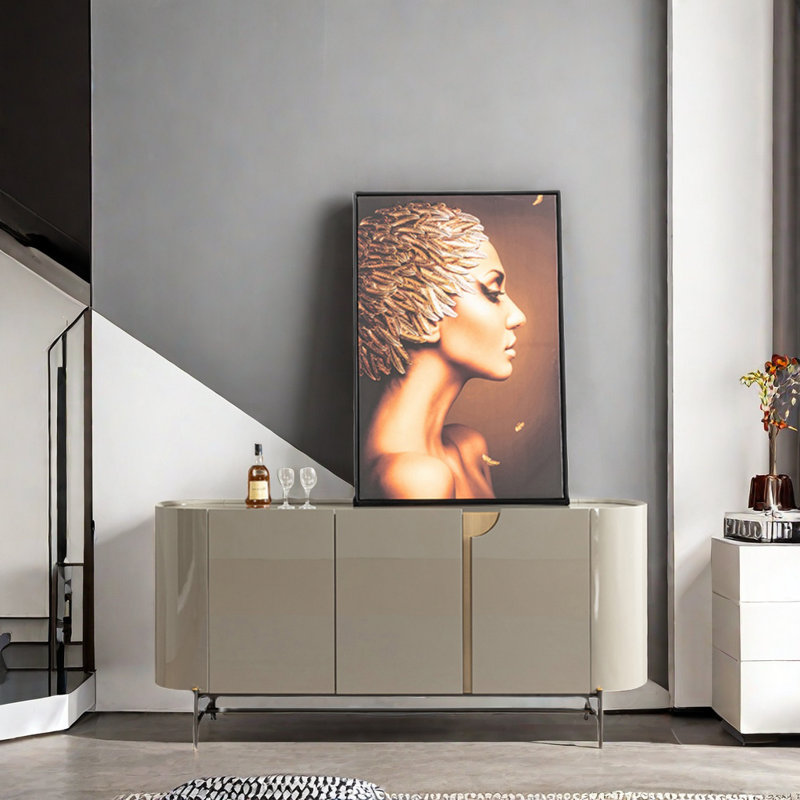 Armoire d'appoint Minimalist, Gris