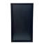 Armoire à vin noire modulaire avec tablettes de rangement et huche pour salle à manger
