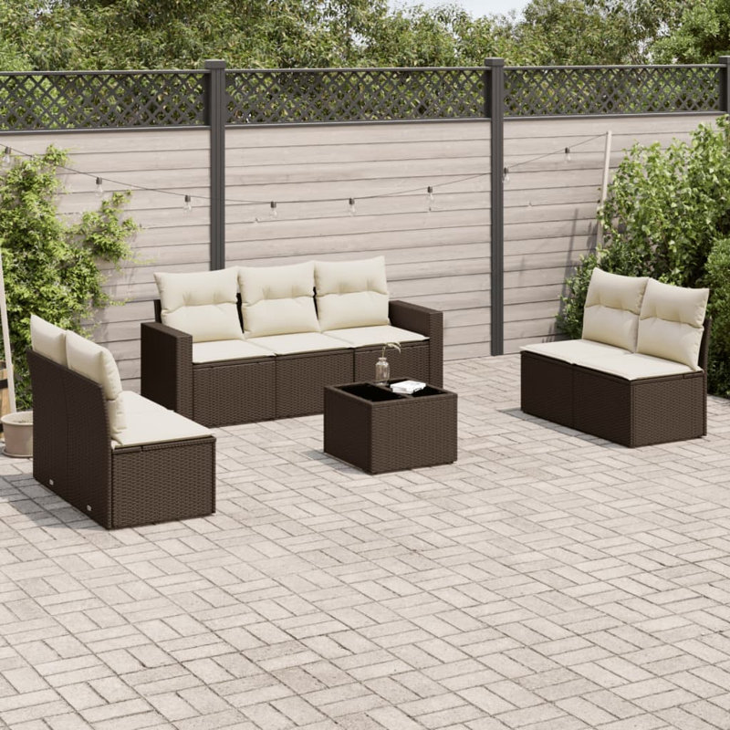Ensemble de canapé de jardin Vidaxl