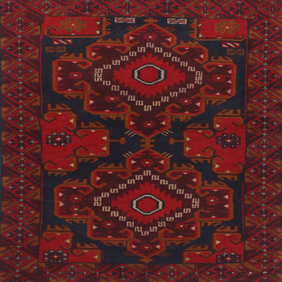 Tapis brun Southwestern