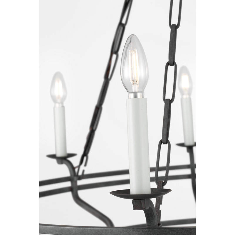 Brighton Chandelier, Italian Rust, 42