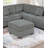 Living Room Corduroy Upholstered 4Pc Sectional Set RAF/LAF One-Arm Loveseat W/USB, Corner Wedge, Cocktail Ottoman Cushion Couch-663351423