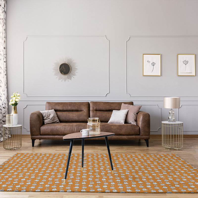Tapis de zone orange classic ghosts, Rectangle 8 pi x 10 pi