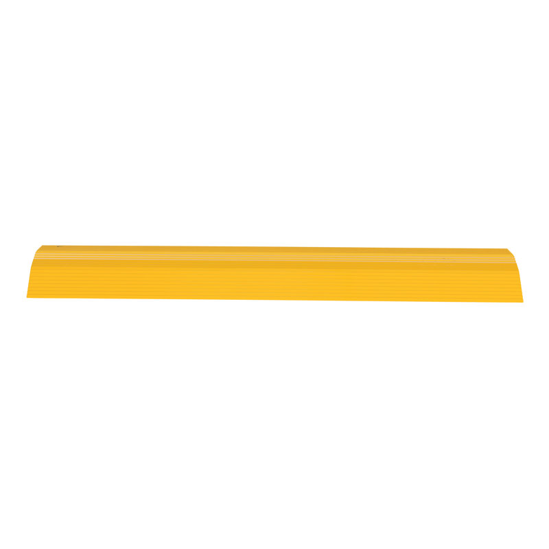 Extrusion de câbles croisés, H 1,06 po x l 7,12 po x P 48 po, Jaune
