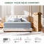 Medium Hybrid Pocket Sprung Mattress In A Box Pillow Top Mattress-132309107-133001068