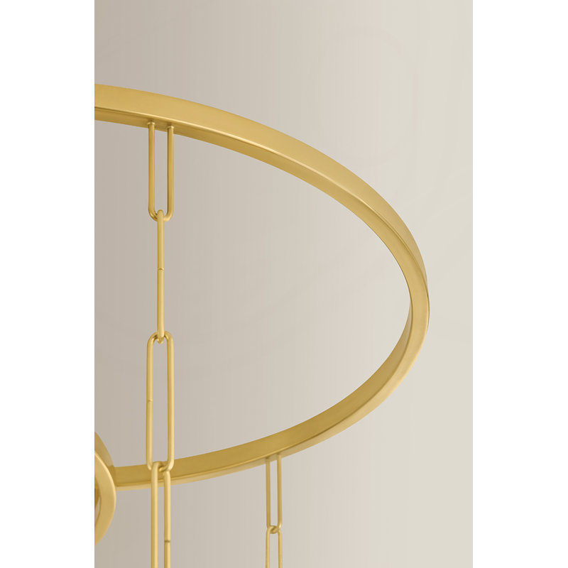 Vernazza Flush Mount, 77.75" H x 38" W x 38" D