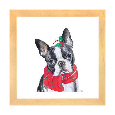 "Holiday Dog II" par Patricia Pinto, reproduction d’art