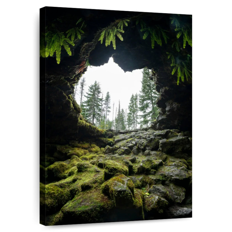 Alvord entrée de la grotte d'Ole, H 12 po x l 8 po