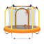 Trampoline pour tout-petits trampoline pour enfants intérieur et extérieur avec panier de basketball-121019116