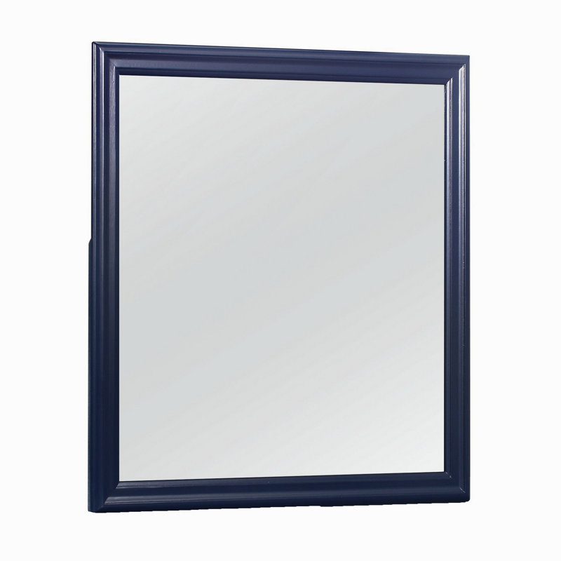 Miroir bleu Charleston, Bleu