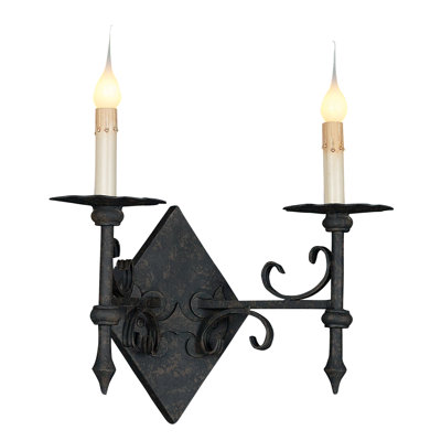 Trestle 2 - Light Candle Wall Light