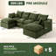 Canapé modulaire en U Green Cloud-1750561343-1750561317