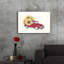  «Sunflower Farm Truck» par Sara Baker, art mural en verre acrylique-527640204