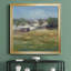 Vue d'été - Reproduction d'art sur toile encadrée-878526739-878526738