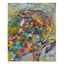 Couverture sherpa doux cheval sauvage