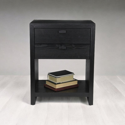 Vivara 2 Drawer Wooden Night Stand
