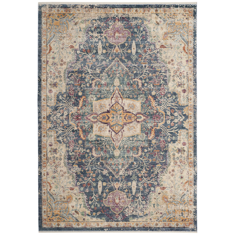 Aucheys Oriental Hand Woven Area Rug, Rectangle 91 x 152 cm