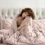 Ensemble d'édredon plissé avec draps Bed-in-a-Bag-103134057-103134069