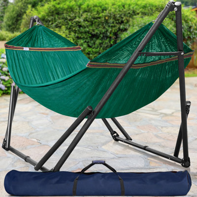 Tranquillo 30s unfold & Fold  Double Hammock with Stand 2 Persons Foldable Camping Inhouse Outdoor