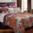 Greenland Home Fashions Nirvana Teal 2-Piece Twin Size Quilt Set 68x88 + 20x26-48361895-48361917