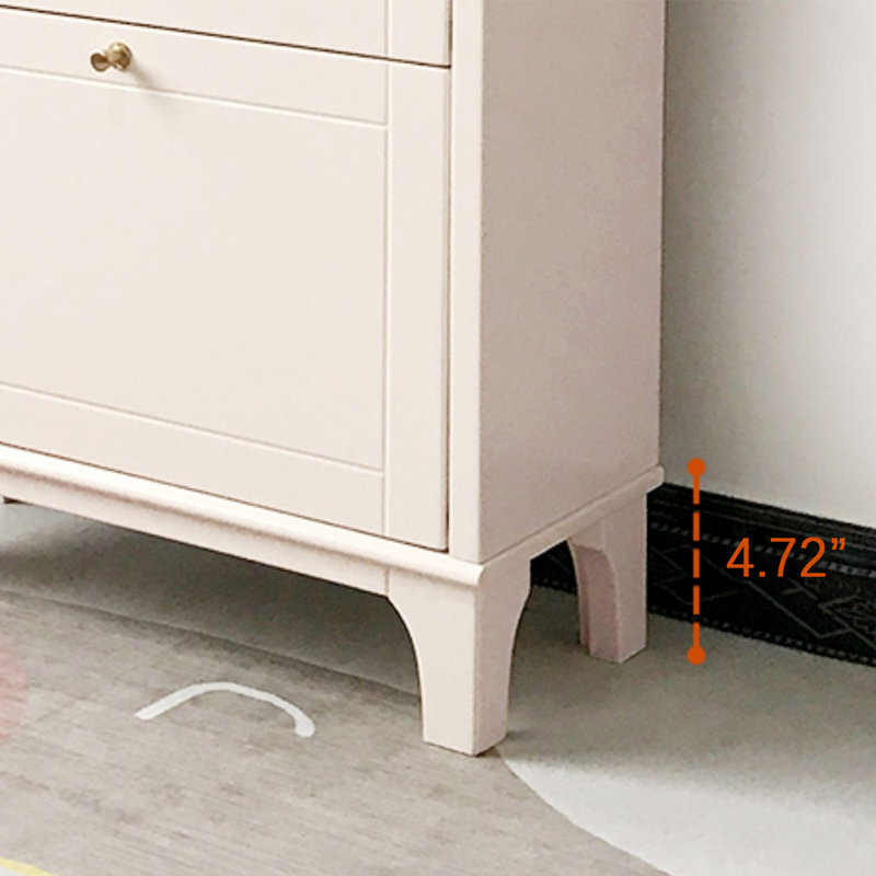Beige Solid wood Shoe Storage