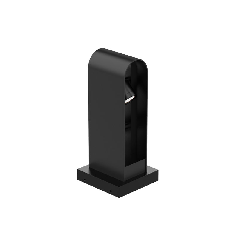 Traverse LED Bollard Light, 9.5" H x 2.5" W x 4.25" D