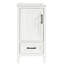 Meuble-lavabo autoportant 18 po à structure fermée en bois massif 18 po