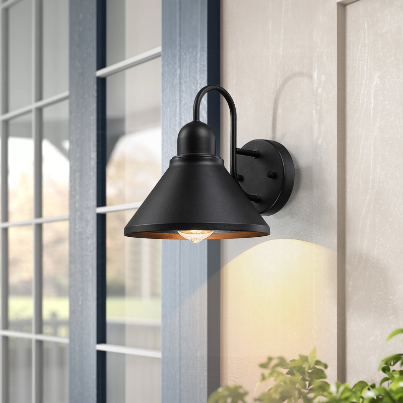 Gulshan Black Outdoor Wall Light