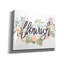  «Flourish» par Marlee Ash, art mural sur toile, 34 po x 26 po