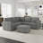 Aubade L-Shaped Modular Storage Sofa Set-685543998