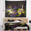 Tapisserie florale «Alien foncé»-28485981