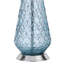 Lampe de table bleue 27 po Meuy