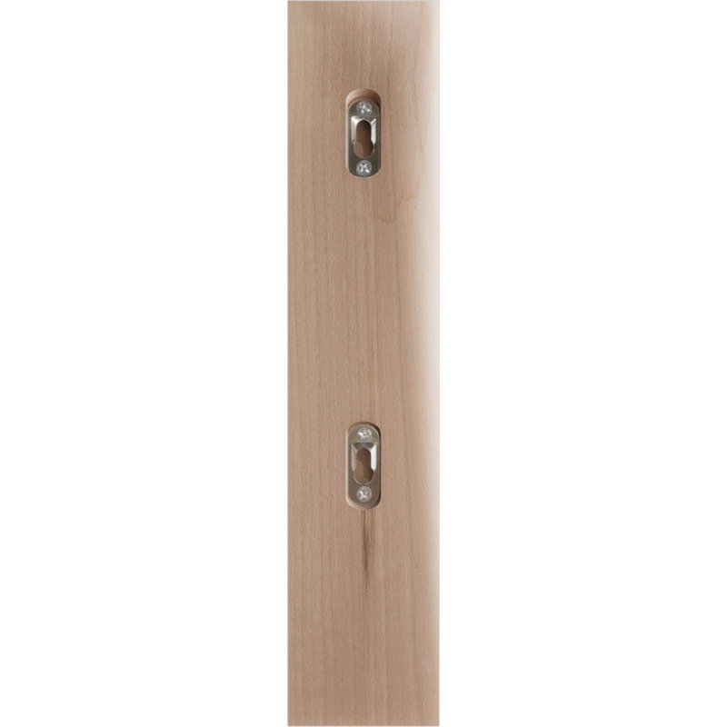 Support en bois Thompson, Cerisier, H 12 po x l 2,5 po x P 8 po