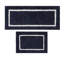 Tapis de bain réversible en microfibre touffetée à poils longs-114233274-114233275