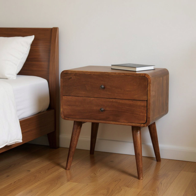 22'' W Solid Wood Nightstand