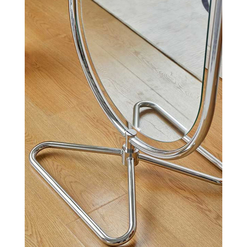 Miroir complet à cadre en fer arqué moderne et minimaliste