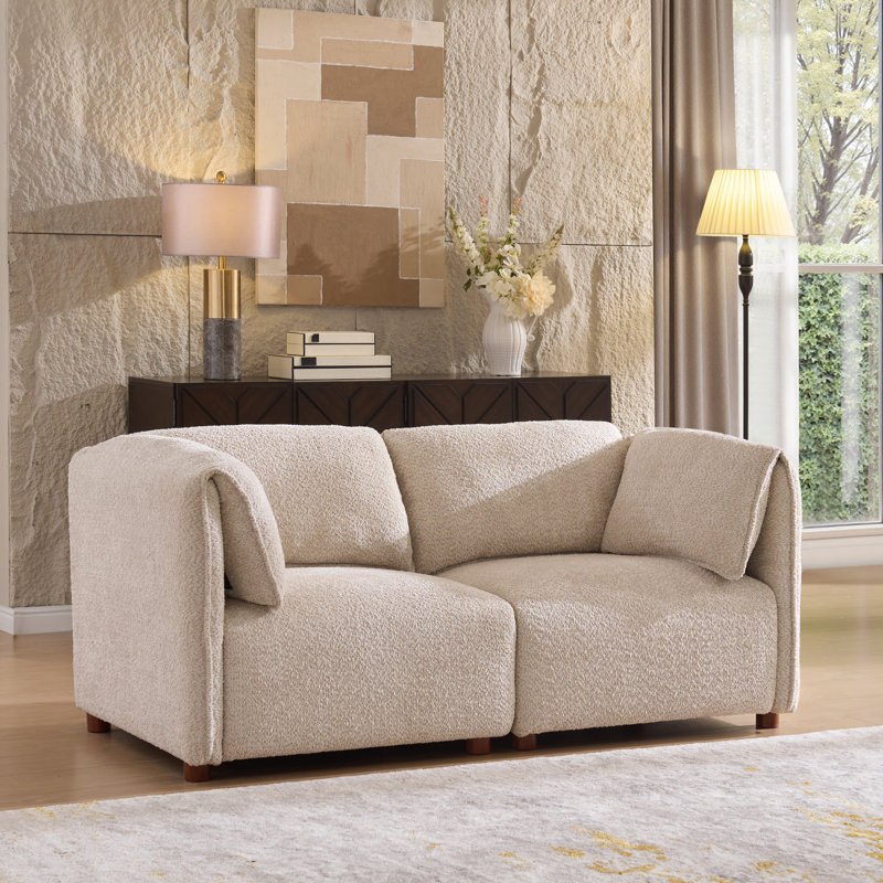 Canapé modulaire Zeno, L 66 po x P 32 po x H 29,50 po
