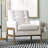Lipsey Mid-Century Modern Tufted Accent Armchair-1520019719