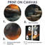 Bateau pirate Stormy Seas - décoration murale orange-849279718-849279712-849279721