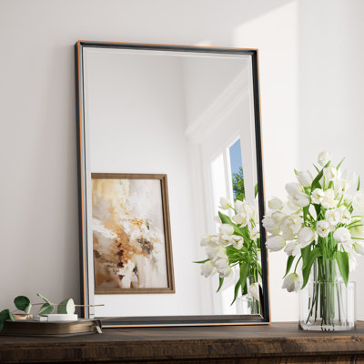 Areiona Beveled Bathroom Accent Vanity Mirror